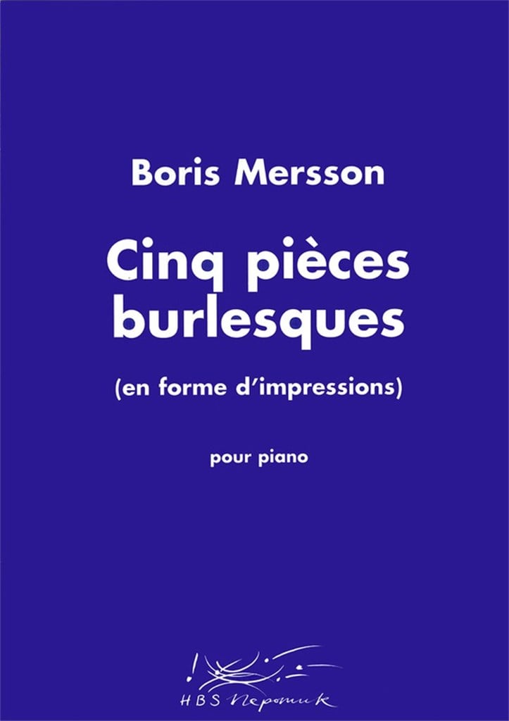 Cinq pièces burlesques